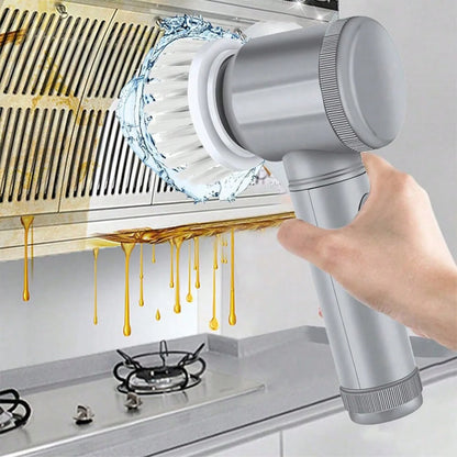 Multifunctional Handheld Radio Electric Cleaning Brush Kitchen Dishwashing Brush Bathroom Sink Tile Electric Cleaning Artifact
